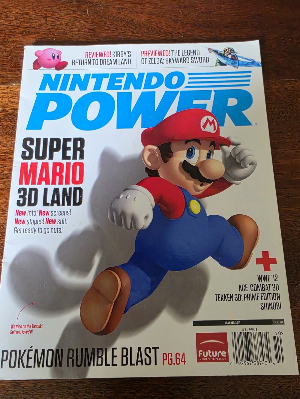 Nintendo Power Volume 272 - Super Mario Land - October 2011 - Newstand